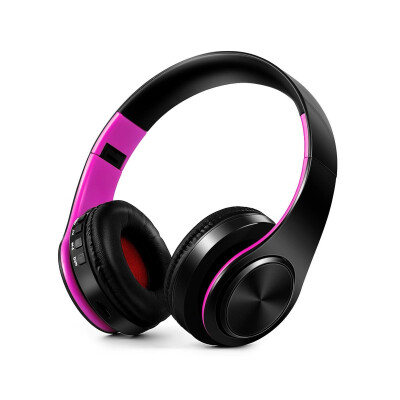 

Headphone hifi stereo headphones bluetooth wireless w microphone for mobile phones music