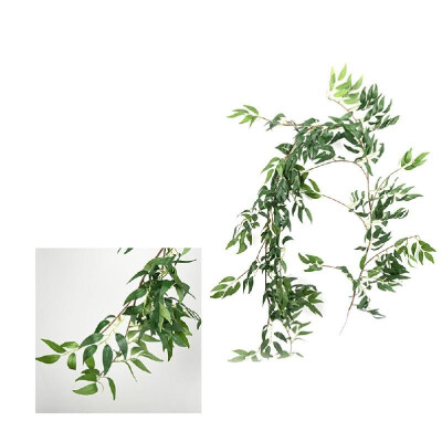 

Artificial flower branch plant vine green fern 17 meter rattan wedding twining winder road guide decoration Malus spect