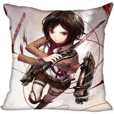 

Attack On Titan Pillow Case High Quality New Years Pillowcase Wedding Decorative Pillow Cover Gift For Children 35x35CM