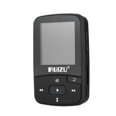 

RUIZU X50 8GB 15in MP3 MP4 Player HiFi Lossless Sound Quality Bluetooth Pedometer TF Card FM Radio Recording E-book Time Calendar