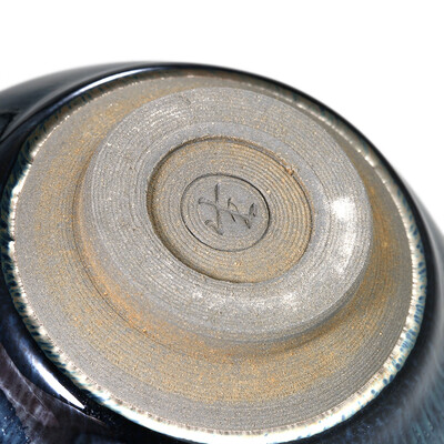 

Vintage Style Glaze Teaware Jianzhan Tea Cup Mini Tea Bowl Hares Fur Temmoku Tea Cup Chinese Kungfu Tea Cup Chinese National Arts