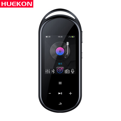 

HUEKON HK-M2 8G Sports MP3MP4 Music Player Touch Screen Mini Student Walkman E-book English Listening Card Outside Recording Pen Black