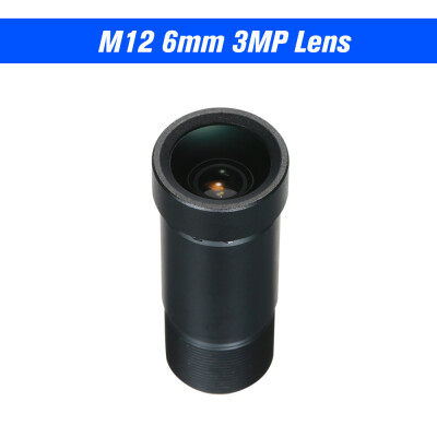 

F12 Starlight Lens CCTV MTV Board Lens HD 30Megapixel 6mm Lens M12 Mount Lens 6mm For HD CCTV IP Cameras Security Cameras