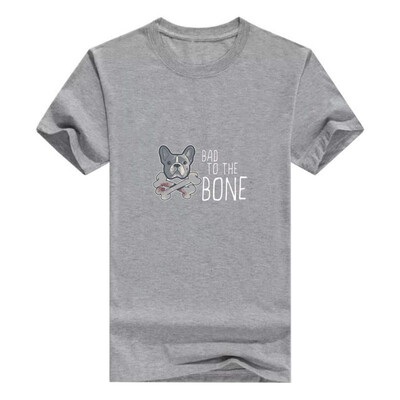 

French Bulldog Gifts Bad to The Bone Frenchie Juniors Mans t-Shirt