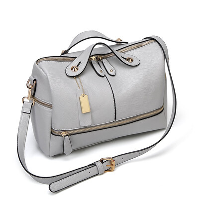 

LKX New PU Leather Boston Women Handbags Cheap Female Single Shoulder Bag Fake Designer Shop Online Bags In China Free Shipping
