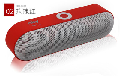 

New NBY-18 Mini Portable Wireless Bluetooth Speaker 3D Sound System Surround Stereo Music Support Bluetooth TF AUX USB