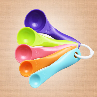 

DIHE Colors Quantity Spoon Condiment Spoon Thickening Type 5PCS