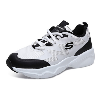 

Skechers casual shoes ladies Dlites panda retro platform 88888155 white black 37