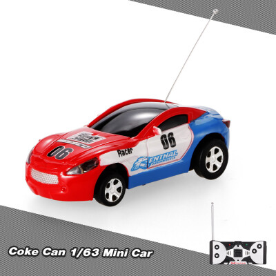 

FENGQI TOYS 8803 Coke Can 163 Mini Racing Radio Control Car Collection Kids Gift Decoration