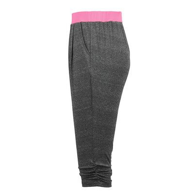 

Fashion Women Yoga Gym Pants Elastic Breathable Running Training Fitness Sport Cropped Trousers GreenRose