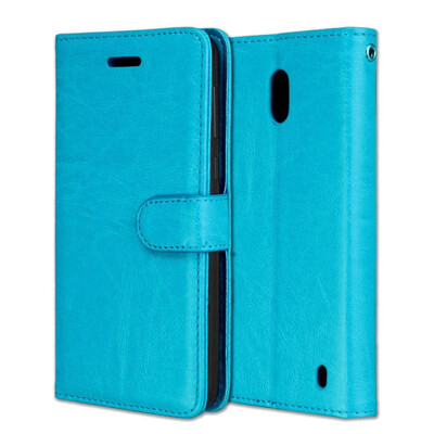 

MOONCASE Nokia 2 3 card photo frame holster - blue