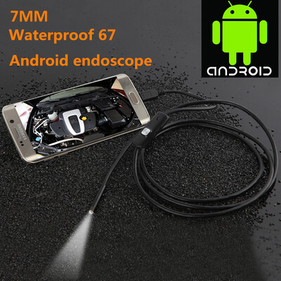 

Wireless Waterproof USB Port 7mm Visual Lens Mini Camera Portable Inspection Cam for Android Phone