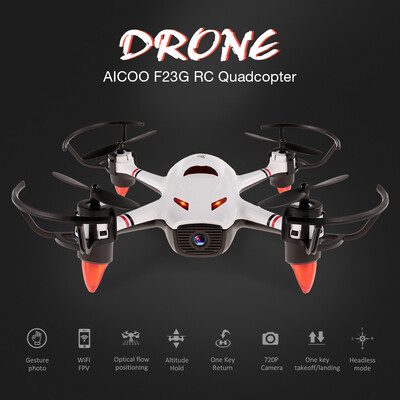

Florld AICOO F23G 720P Wifi FPV Camera Altitude Hold RC Quadcopter Optical Flow positioning Drone