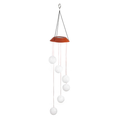 

Solar Powered Color Changing LED Wind Chimes Decoration Lamp
