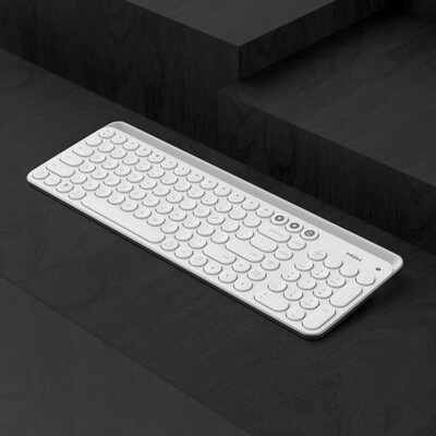 

Original Xiaomi Miiw Bluetooth Dual Mode Keyboard 104 Key Wireless Bluetooth 24GHz Portable Keyboard Multi System Compatible
