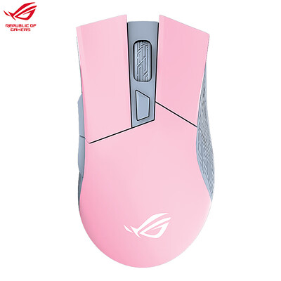 

ASUS ASUS player country ROG PNK cherry powder crystal color girl notebook home desktop PC computer cable game office esports eating chicken USB macro programming mouse Jedi survival