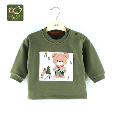 

LABI BABY Outdoor Jungle Patch Shoulder Jacket LRCBC10805