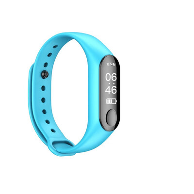 

Bluetooth M3 Smart Bracelet with Heart Rate Blood Pressure Alarm Clock Step Fitness Tracker for Android & IOS PK 115 xiaomi mi3