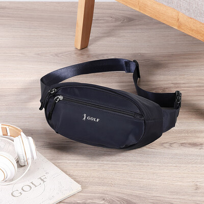 

Golf GOLF pockets mens nylon chest bag mens trend fashion unisex one shoulder slung couple bag D8BV73825J blue