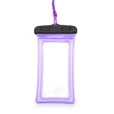 

PVC Float Airbag Waterproof Swimming Bag Mobile Phone Cover Dry Pouch Universal Diving Drifting Bags Grey