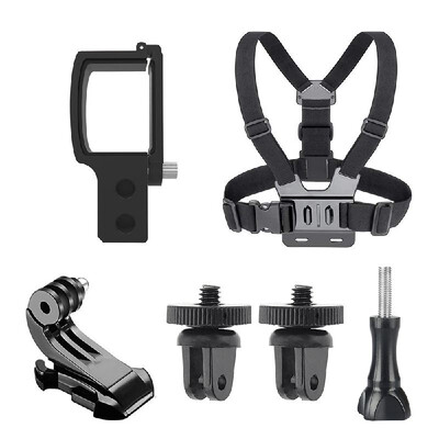 

Comfortable Chest Mount Harness J Hook Bucket Mount & Adapter & Long Screw Camera Holder Kit for DJI OSMO Pocket 3-axis Stabil