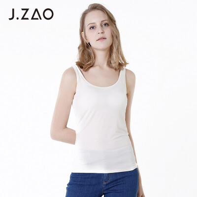 

Beijing Tokyo made JZAO ladies vest bra moisturizing factor sleeveless inside Slim white S