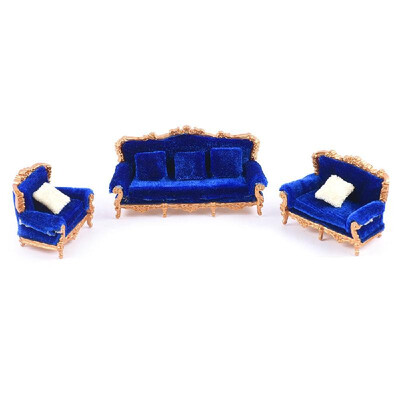 

Furniture Models Sofa Chair Cushions Model Set 125 Dollhouse Living Room Miniature Furniture Accessories Exquisite Home Decoratio