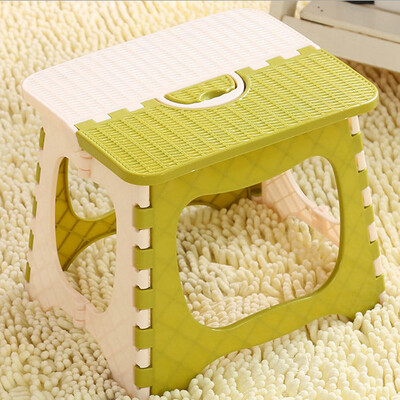 

Creative train portable stool foldable portable stool thickened plastic childrens portable stool