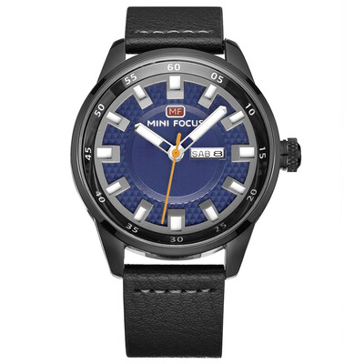 

BOFUTE Male Watches Business Watch Japanese Quartz Movement Calendar Luminous Waterproof Genuine Leather Strap 0027G