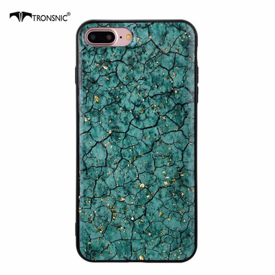 

TRONSNIC Glitter Gold Phone Case for iPhone X XS Soft Purple Green Case Silicone Covers Hot Luxury