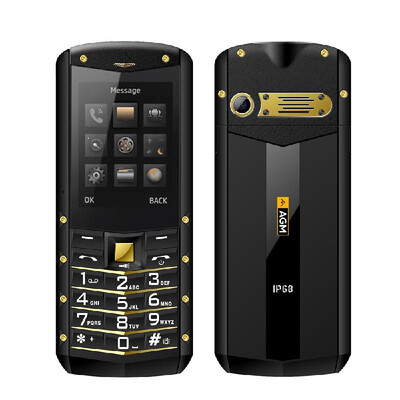 

AGM M2 IP68 2G GSM Feature Unlocked Phone Waterproof Shockproof Dustproof Rugged Phone 24 -Inch 240320 Pixels Display SC6531DA 3