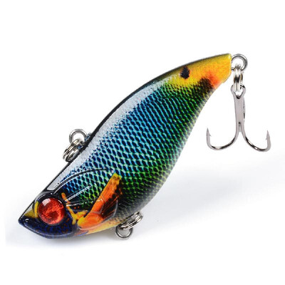 

58cm 135g VIB Fishing Lures with Treble Hooks 3D Eyes Lifelike Fishing Bait Artificial Hard Bait Lure