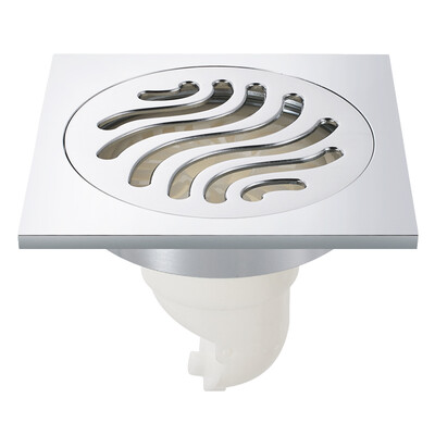 

MG MEJUE Z-04125 automatic sealed deodorant floor drain bathroom bathroom copper large flow four floor drain