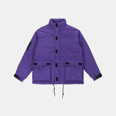 

Autumn&winter new style brand function multi-pocket velcro bundle thick cotton coat