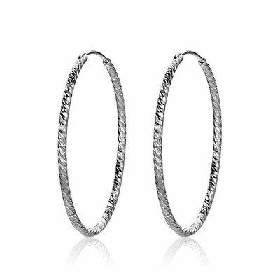 

Personality Circle 925 Sterling Silver Female Fashion Exaggeration Jewelry Accessories Creative Hoop Earrings for Women Girls