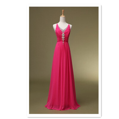 

2018 new wedding dress bridesmaid dress performance clothing toast clothing ladies gathering