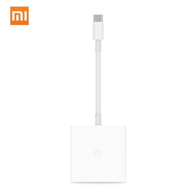 

Original Xiaomi USB-C to HDMI Multi-Functional Adapter for Mi Notebook Air 4K PD20 HD Video Converter Type-C Data Transfer Hub ZJ