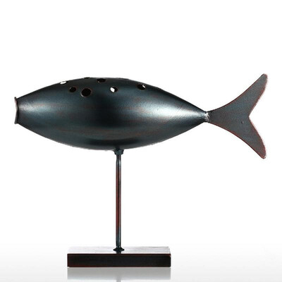 

Submarine Fish Tooarts Metal Sculpture Home Decoration Creative Sculpture Fish