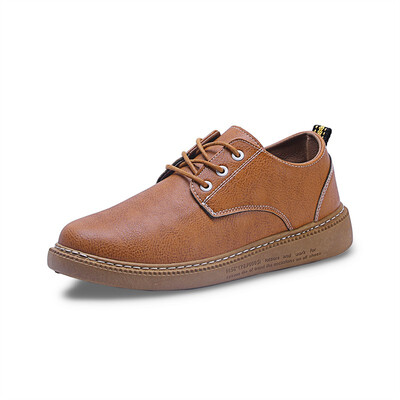 

2018 autumn new mens small shoes Korean peas shoes trend casual wild retro shoes