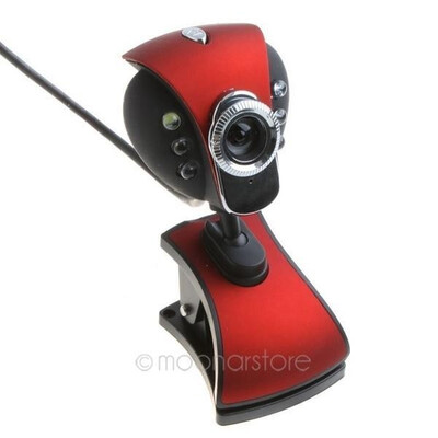 

Webcam USB 20 500m 6 LED pc camera HD webcam camera web cam with mic for computer pc laptop