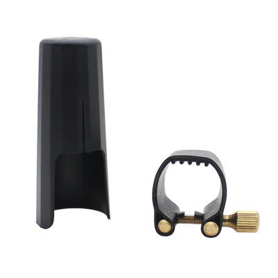 

Leather Ligature Fastener with Plastic Cap for Clarinet Bakelite Mouthpiece Durable