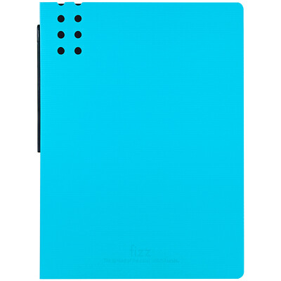 

Fizz A4 thick single strong folder board color file folder folder office supplies student paper storage white FZ101021