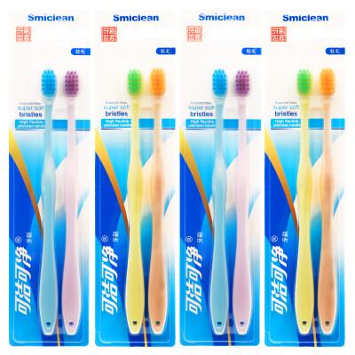 

Smiclean Toothbrush Super soft 8pcs