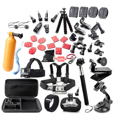 

45 in 1 Camera Accessories Cam Tools for Outdoor Photography Cameras Protection Tool for Gopro Hero 5 4 3 2 1 Xiaomi Yi Xiaomi Yi