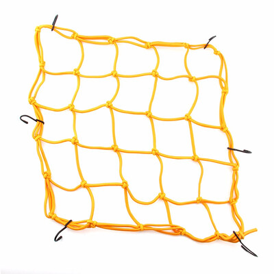 

4040cm 3030cm Heavy-Duty Elastic Motorcycle Luggage Net Helmet Holder Tank Mesh ATV Bike MTB Cargo Bungee ---6 Adjustable Hook