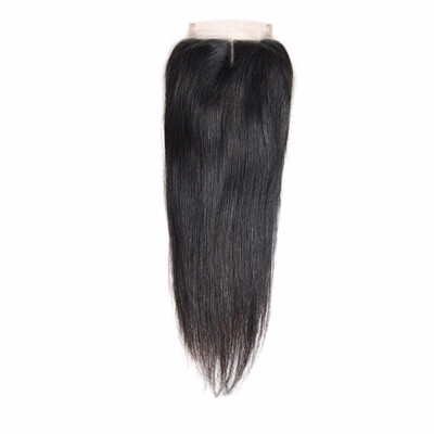 

NamiHair Wholesale Price 4x4 Lace Closure Brazilian Straight Remy Human Hair Free Middle Three Part Human Hair Closure