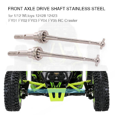 

Front Axle Drive Shaft Stainless Steel for 112 RC Crawler WLtoys 12428 12423 FY01 FY02 FY03 FY04 FY05 Part RC Off-road Car