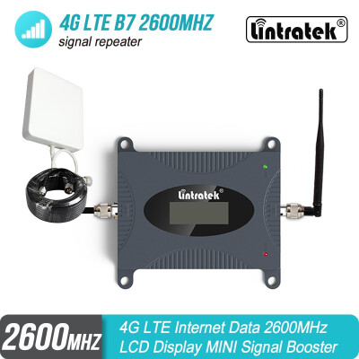 

Lintratek 4G LTE B7 2600mhz Mobile Phone Signal Booster 2600 mhz Data Cellular Phone Repeater Amplifier S4j4