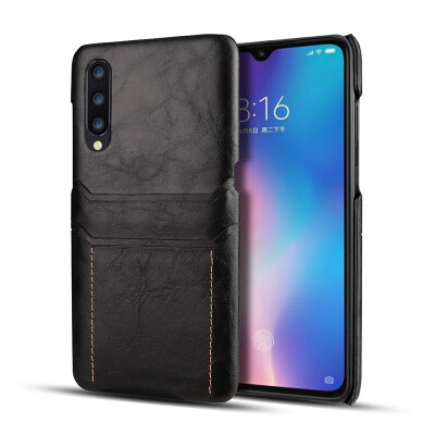 

PU Leather Phone Case for Xiaomi Mi 9 Mobile Phone Back Cover Case Protective Shell