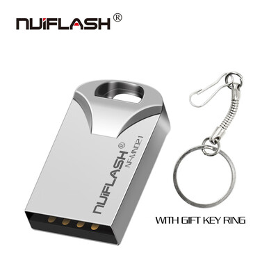 

New Nuiflash 100 full capacity Super tiny Waterproof USB Flash Drive 32GB 16GB 8GB 4GB pen drive flash pendrive memory usbstick